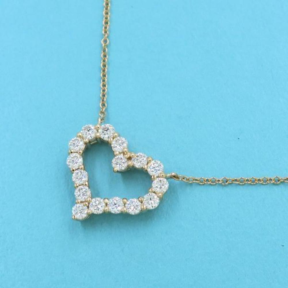 Tiffany Sentimental Heart Diamond Necklace Small